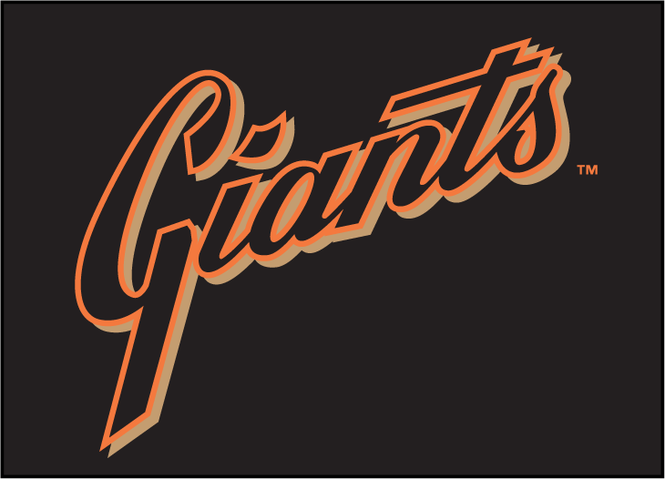 San Francisco Giants 2001-2006 Batting Practice Logo DIY iron on transfer (heat transfer)